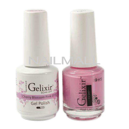 Gelixir - Matching Gel and Nail Lacquer - Cherry Blosson Pink - #015 nailmall