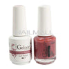 Gelixir - Matching Gel and Nail Lacquer - Crimson Red - #049