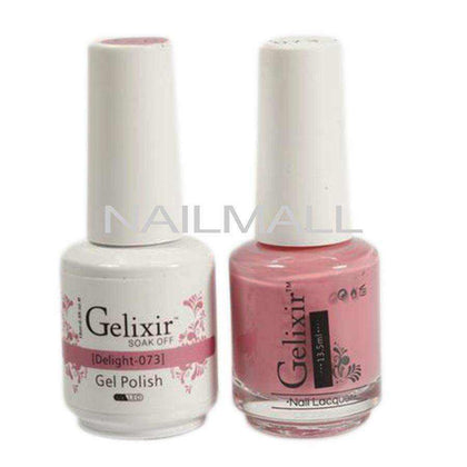 Gelixir - Matching Gel and Nail Lacquer - Delight - #073 nailmall
