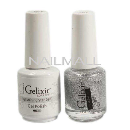 Gelixir - Matching Gel and Nail Lacquer - Glistening Star - #093 nailmall