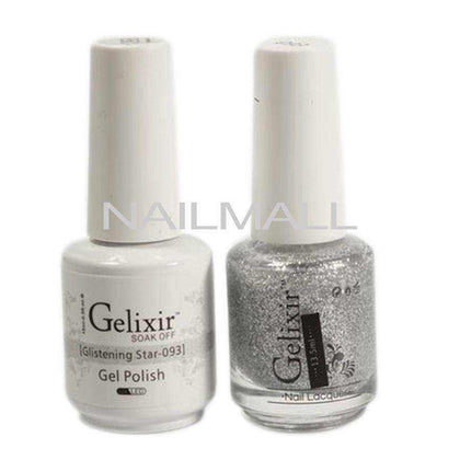 Gelixir - Matching Gel and Nail Lacquer - Glistening Star - #093 Duo - Gel & Lacquer Combo