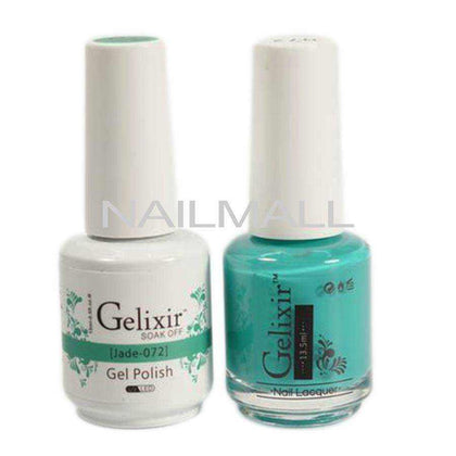 Gelixir - Matching Gel and Nail Lacquer - Jade - #072 nailmall