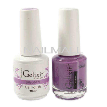 Gelixir - Matching Gel and Nail Lacquer - Lilac - #032 nailmall