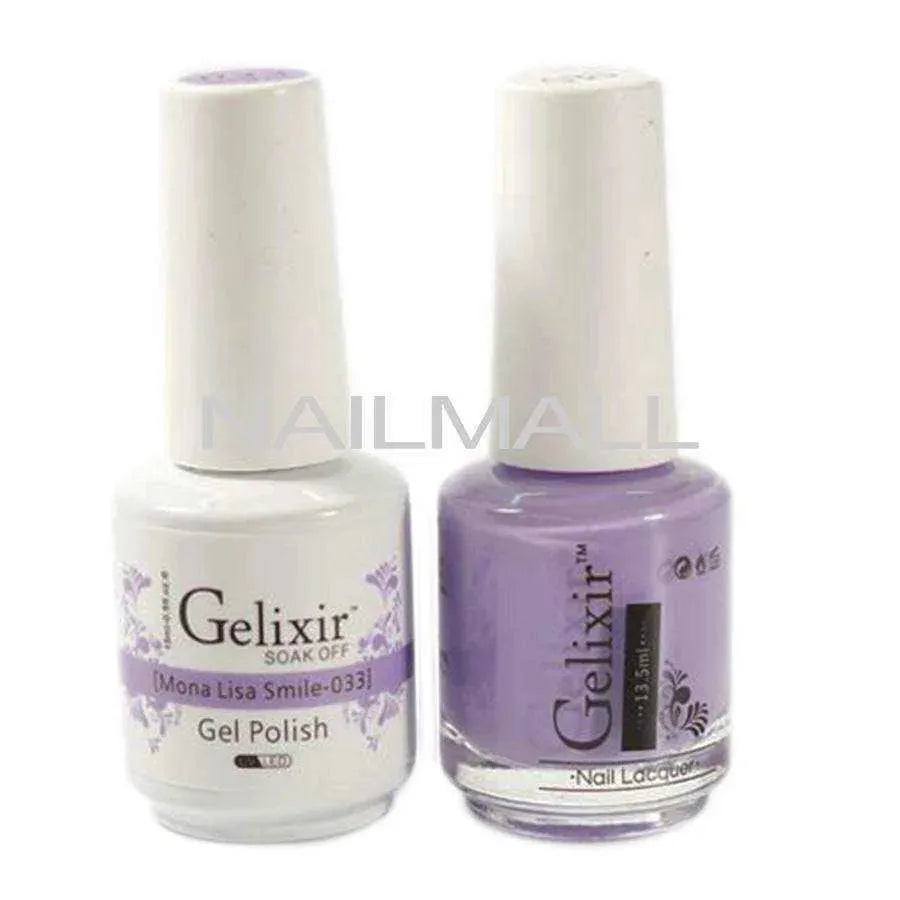 Gelixir - Matching Gel and Nail Lacquer - Mona Lisa Smile - #033 Duo - Gel & Lacquer Combo