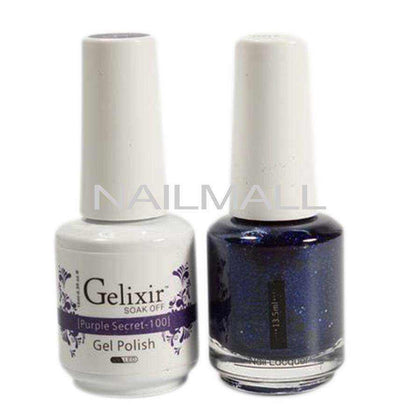 Gelixir - Matching Gel and Nail Lacquer - Purple Secret - #100 nailmall