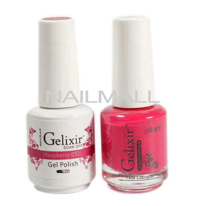 Gelixir - Matching Gel and Nail Lacquer - Raspberry - #052 Duo - Gel & Lacquer Combo