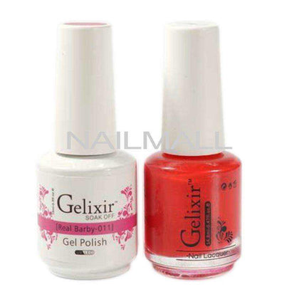 Gelixir - Matching Gel and Nail Lacquer - Real Barby - #011 Duo - Gel & Lacquer Combo