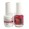 Gelixir - Matching Gel and Nail Lacquer - Red Shimmer - #054