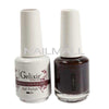 Gelixir - Matching Gel and Nail Lacquer - Romantic Gold Red - #107