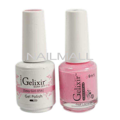 Gelixir - Matching Gel and Nail Lacquer - Sexy Girl - #056 nailmall