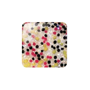 Glam and Glits - Caviar Acrylic Powder - CVAC708 FRONT COVER Caviar Acrylic Powder