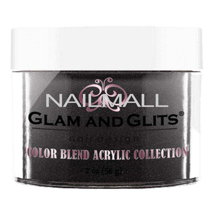 Glam and Glits - Color Blend Acrylic Powder - Black Mail Blend - BL3048 nailmall