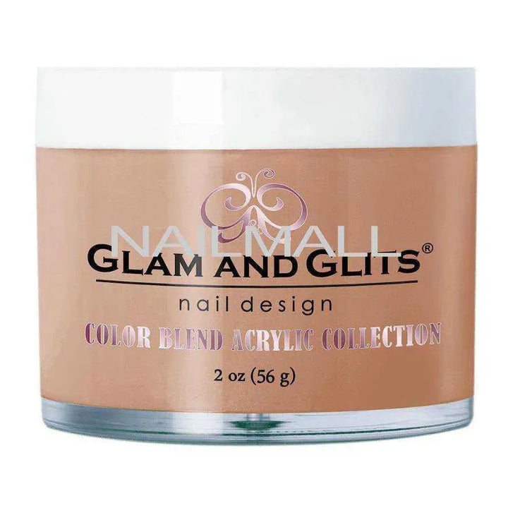 Glam and Glits - Color Blend Acrylic Powder - COVER - CHESTNUT - BL3050 Color Blend Acrylic Powder
