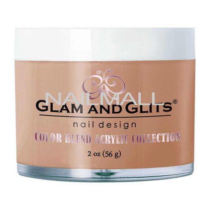 Glam and Glits - Color Blend Acrylic Powder - COVER - CHESTNUT - BL3050 Color Blend Acrylic Powder