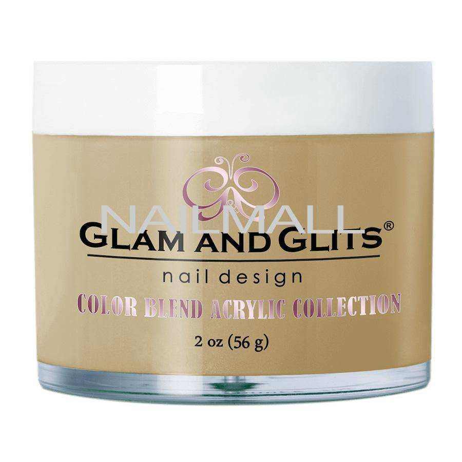 Glam and Glits - Color Blend Acrylic Powder - COVER - TAN - BL3053