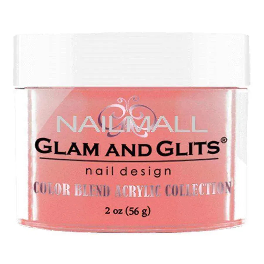 Glam and Glits - Color Blend Acrylic Powder - PEACH PLEASE - BL3022 Color Blend Acrylic Powder