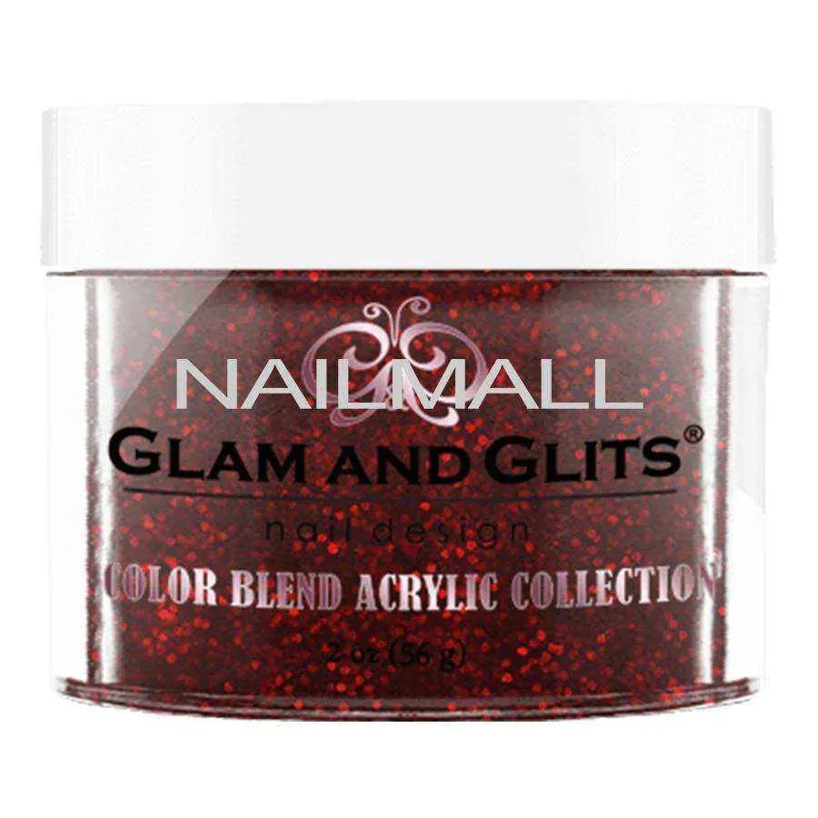 Glam and Glits - Color Blend Acrylic Powder - Pretty Cruel Blend - BL3045 Color Blend Acrylic Powder