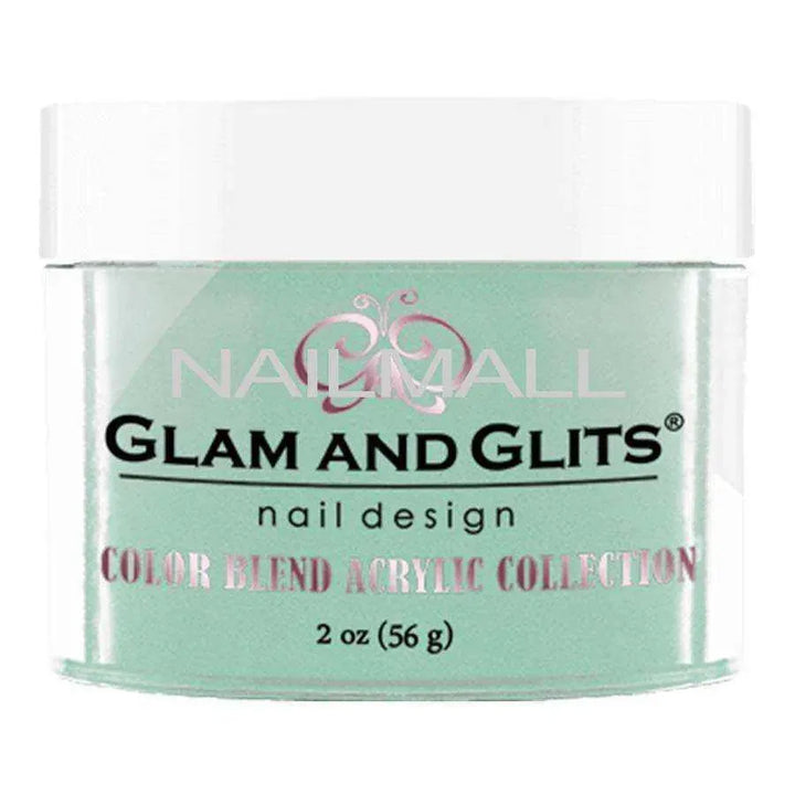 Glam and Glits - Color Blend Acrylic Powder - TEAL OF APPROVAL - BL3027 Color Blend Acrylic Powder