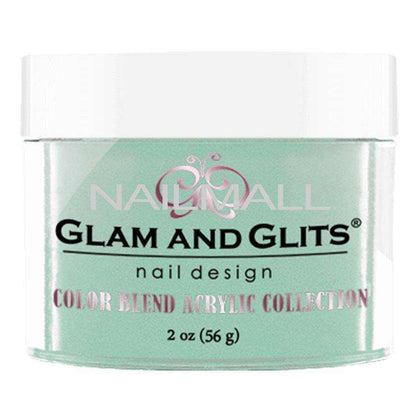 Glam and Glits - Color Blend Acrylic Powder - TEAL OF APPROVAL - BL3027 nailmall