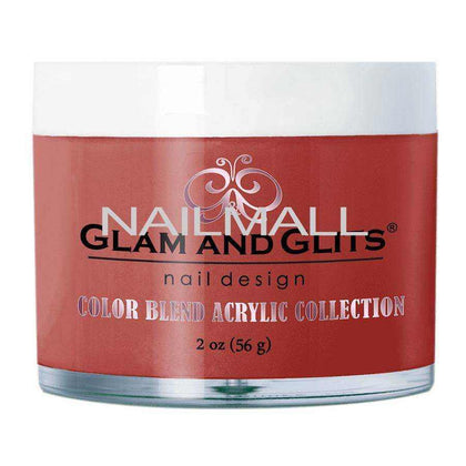 Glam and Glits - Color Blend Acrylic Powder - WINE AND DINE - BL3086 nailmall