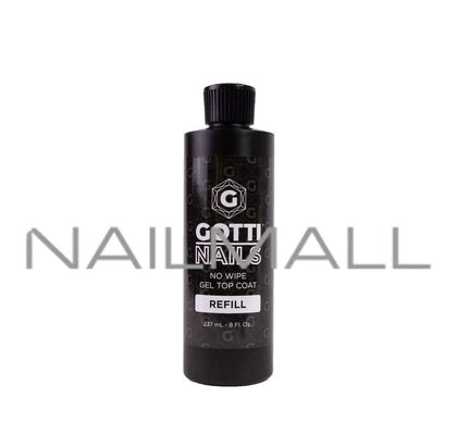 Gotti No Wipe Gel Top Coat Refill 8oz 