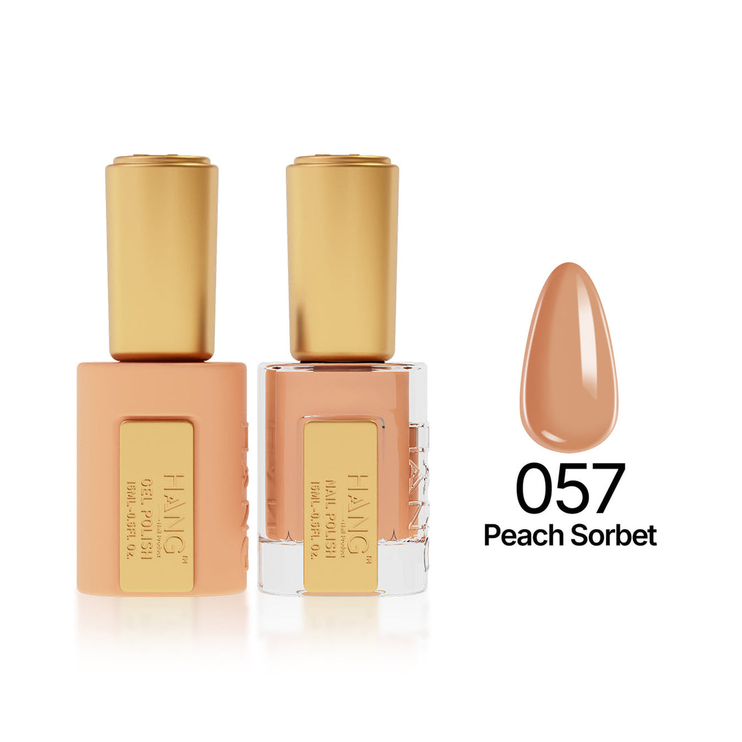 057 Peach Sorbet - Moonlight Duo - Hang Nail Product Duo Matching Set