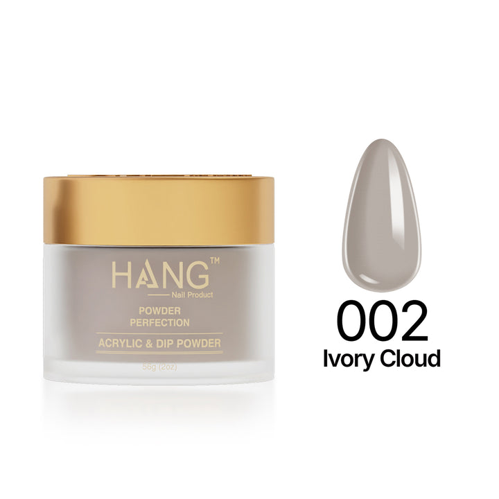 002 Ivory Cloud - Moonlight Dip Powder- Hang Nail Product Dip Powder