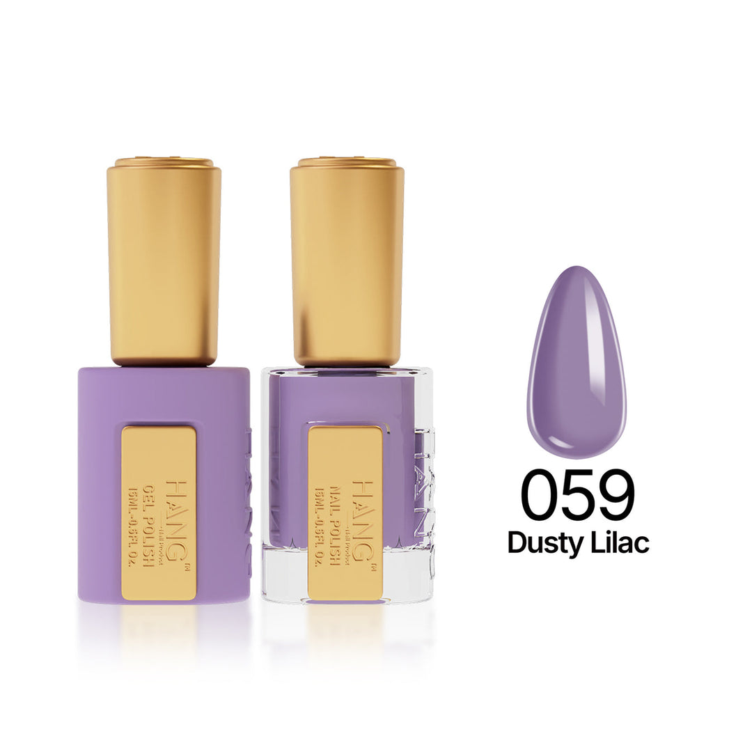 059 Dusty Lilac - Moonlight Duo - Hang Nail Product Duo Matching Set