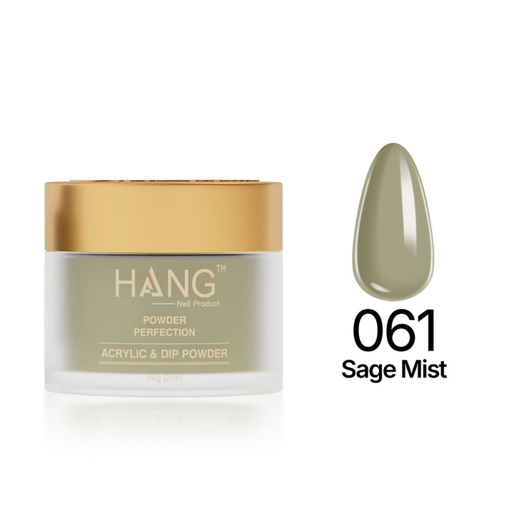 061 Sage Mist - Moonlight Dip Powder- Hang Nail Product Dip Powder
