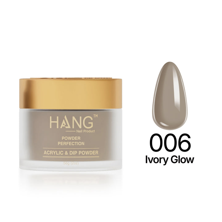006 Ivory Glow - Moonlight Dip Powder- Hang Nail Product Dip Powder