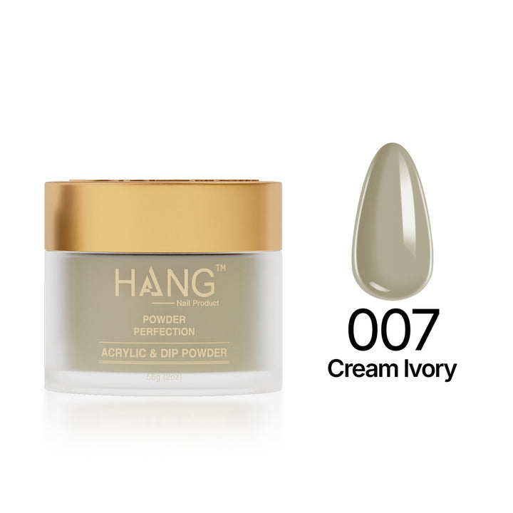 007 Cream Ivory - Moonlight Dip Powder- Hang Nail Product Dip Powder