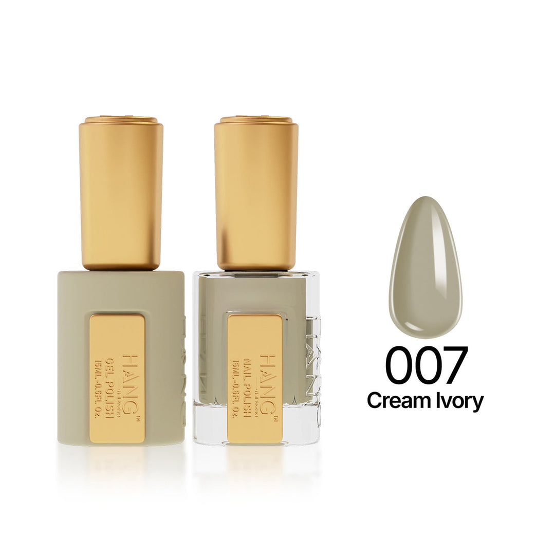 007 Cream Ivory - Moonlight Duo - Hang Nail Product Duo Matching Set