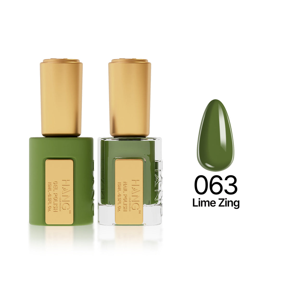 063 Lime Zing - Moonlight Duo - Hang Nail Product Duo Matching Set