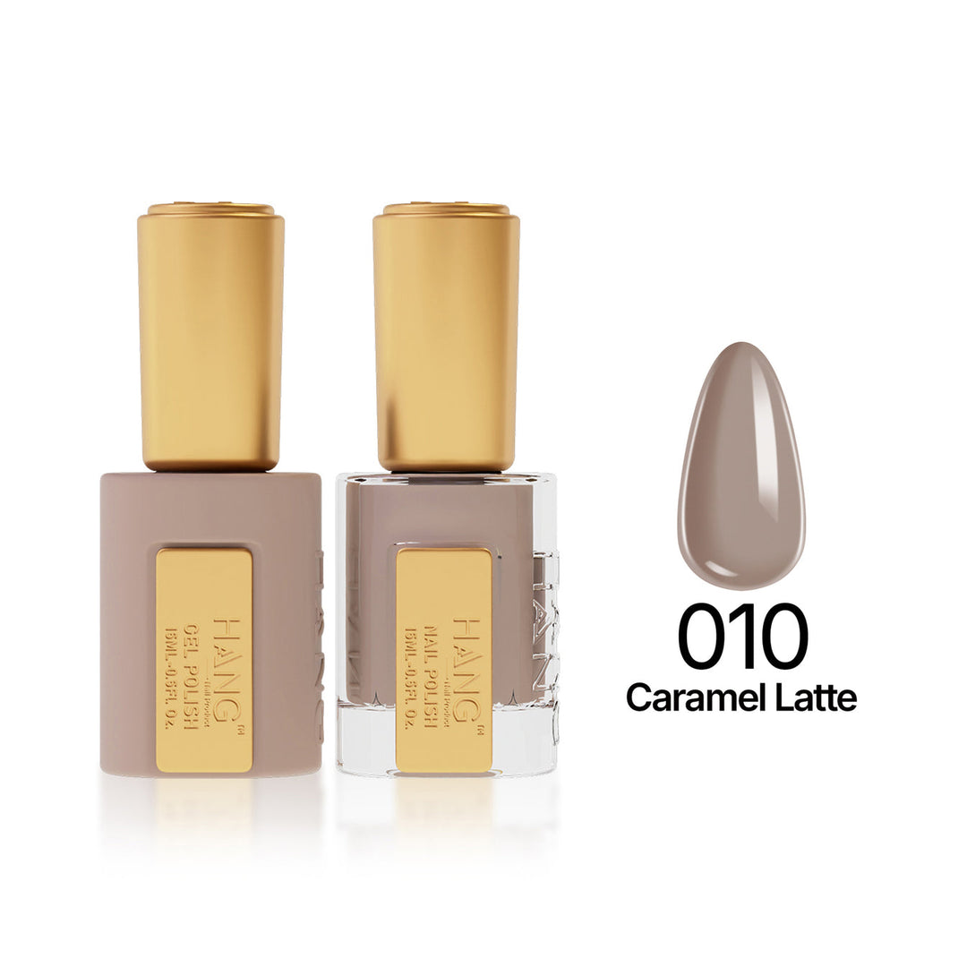 010 Caramel Latte - Moonlight Duo - Hang Nail Product Duo Matching Set