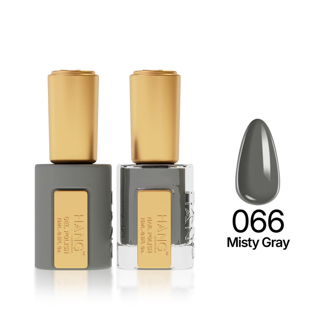066 Misty Gray - Moonlight Duo - Hang Nail Product Duo Matching Set