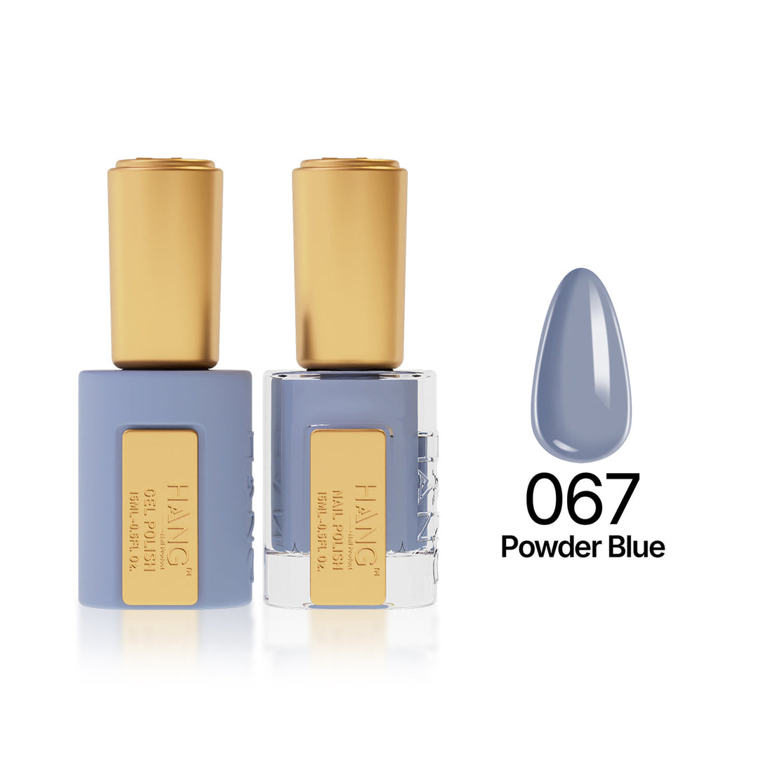 067 Powder Blue - Moonlight Duo - Hang Nail Product Duo Matching Set