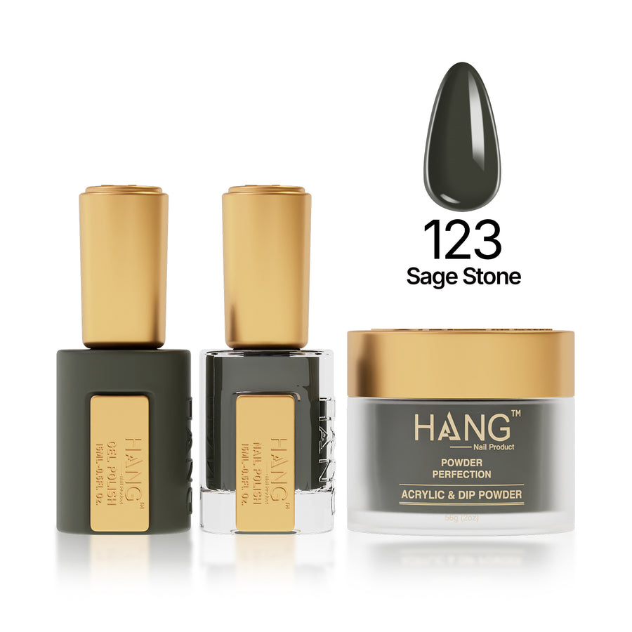 123 Sage Stone - Moonlight Trio - Hang Nail Product Trio Matching Set