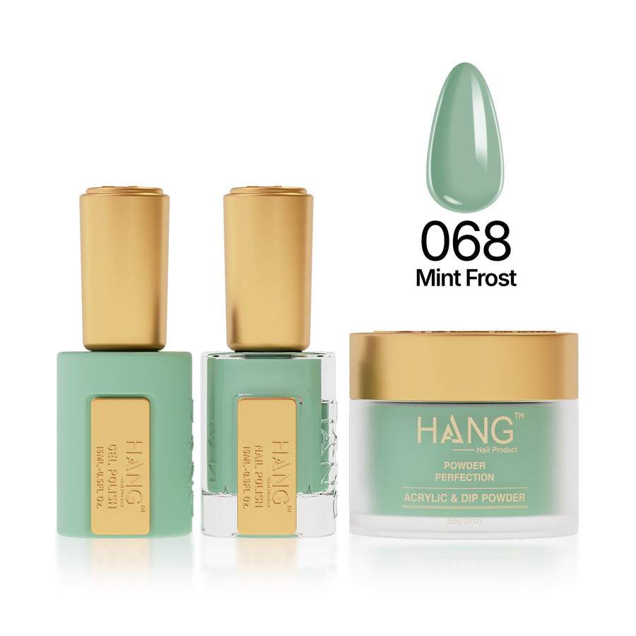 068 Mint Frost - Moonlight Trio - Hang Nail Product Trio Matching Set
