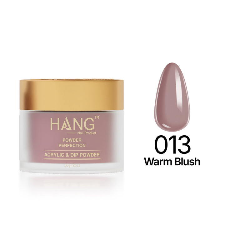 013 Warm Blush - Moonlight Dip Powder- Hang Nail Product Dip Powder