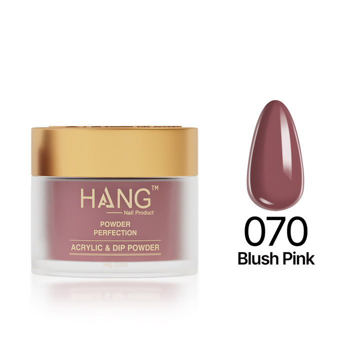 070 Blush Pink - Moonlight Dip Powder- Hang Nail Product Dip Powder
