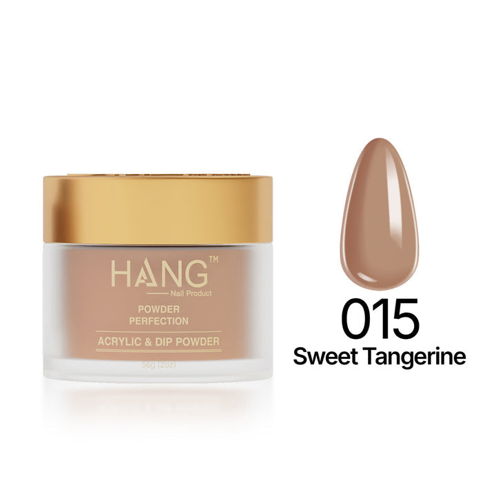 015 Sweet Tangerine - Moonlight Dip Powder- Hang Nail Product Dip Powder