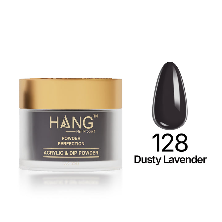 128 Dusty Lavender - Moonlight Dip Powder- Hang Nail Product Dip Powder