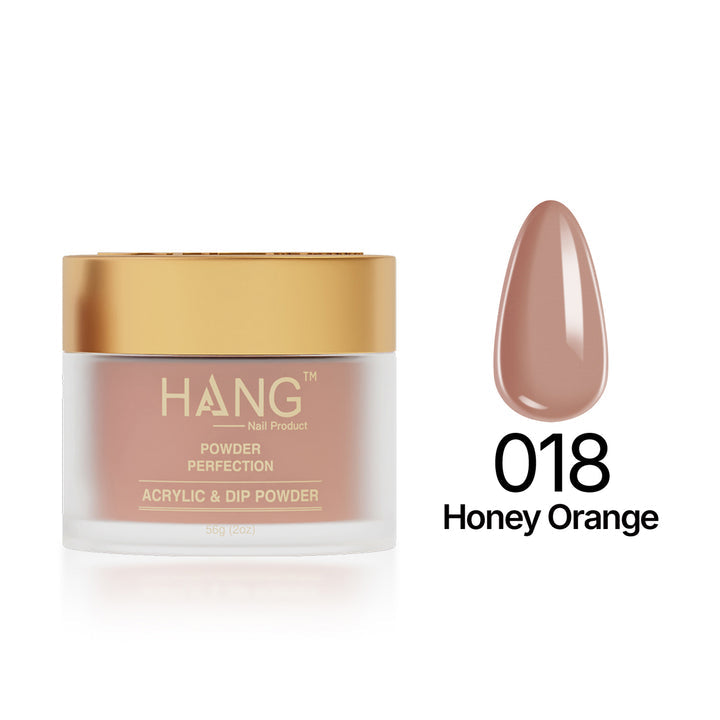 018 Honey Orange - Moonlight Dip Powder- Hang Nail Product Dip Powder