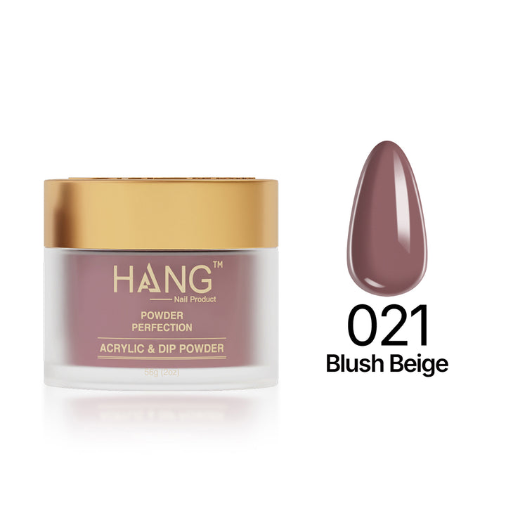 021 Blush Beige - Moonlight Dip Powder- Hang Nail Product Dip Powder