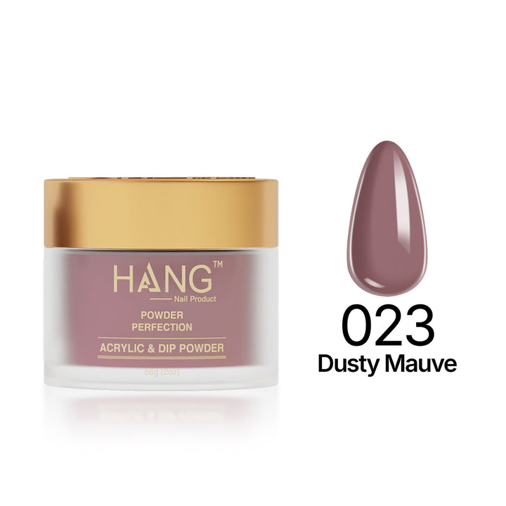 023 Dusty Mauve - Moonlight Dip Powder- Hang Nail Product Dip Powder