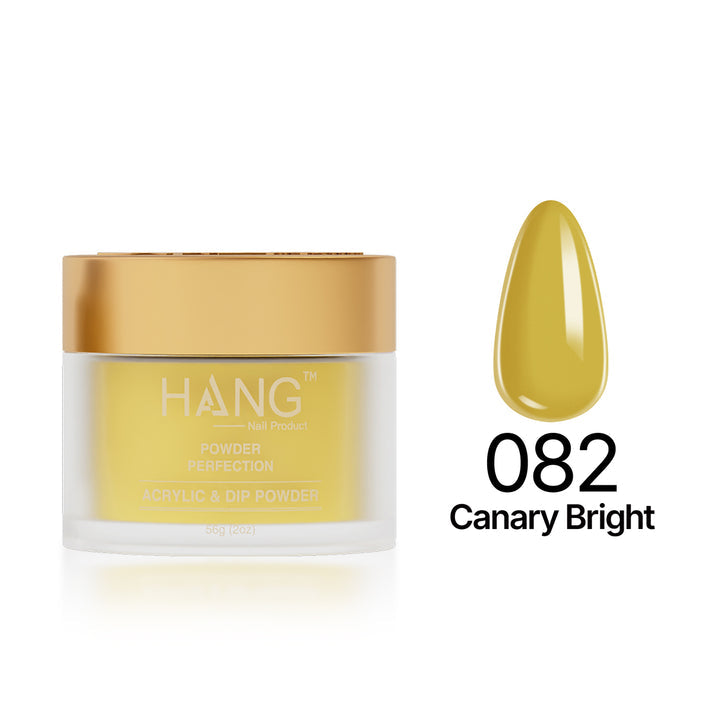 082 Canary Bright - Moonlight Dip Powder- Hang Nail Product Dip Powder