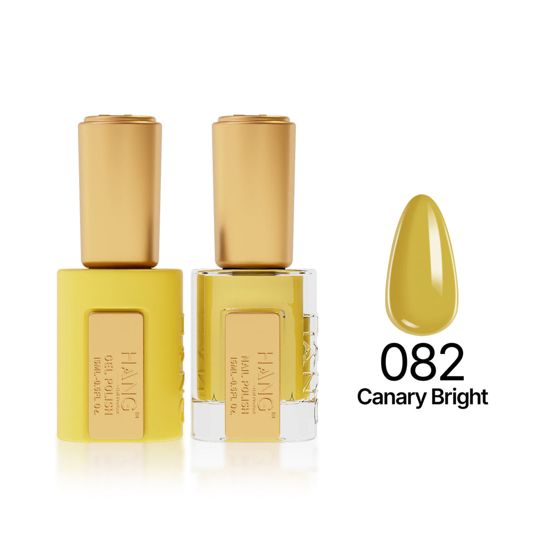 082 Canary Bright - Moonlight Duo - Hang Nail Product Duo Matching Set