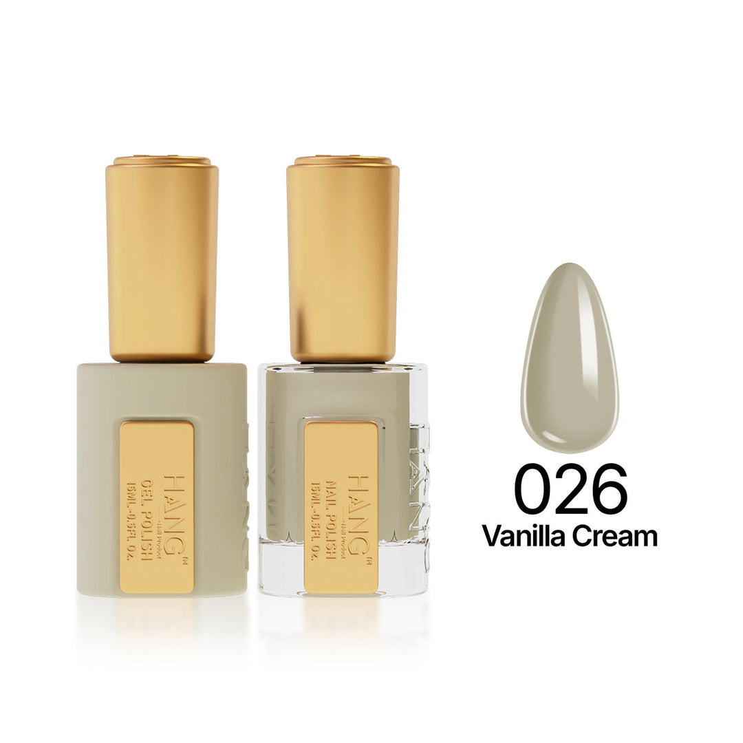 026 Vanilla Cream - Moonlight Duo - Hang Nail Product Duo Matching Set