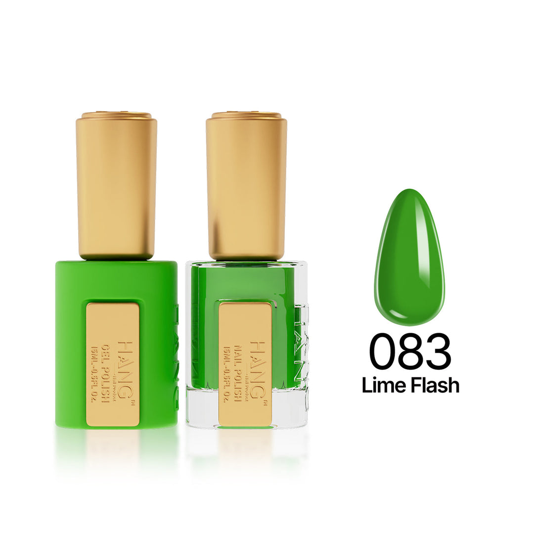 083 Lime Flash - Moonlight Duo - Hang Nail Product Duo Matching Set
