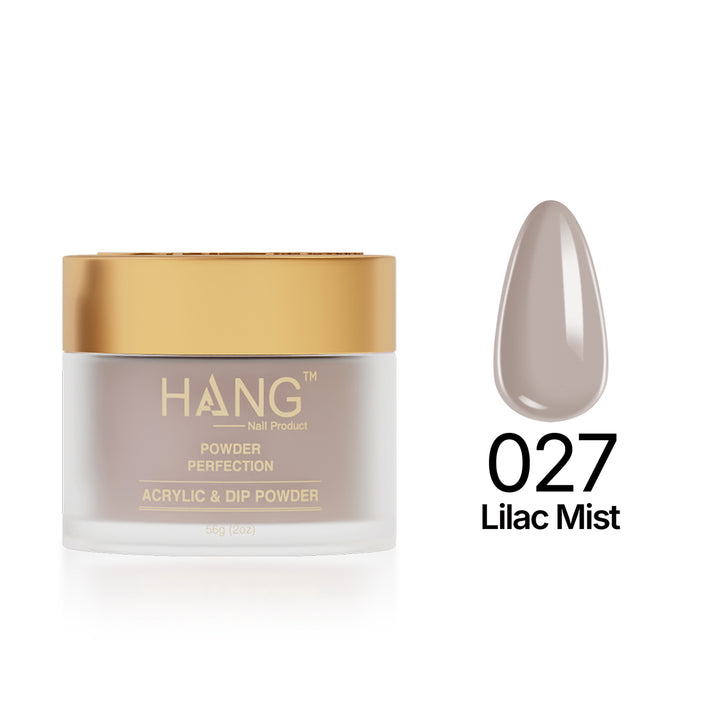 027 Lilac Mist - Moonlight Dip Powder- Hang Nail Product Dip Powder